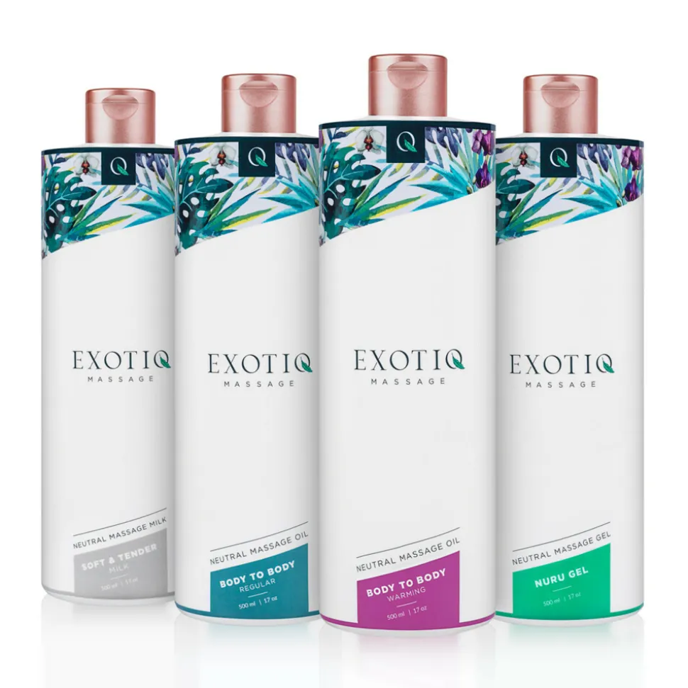 Exotiq Body To Body Oil Massageolie 500 ml