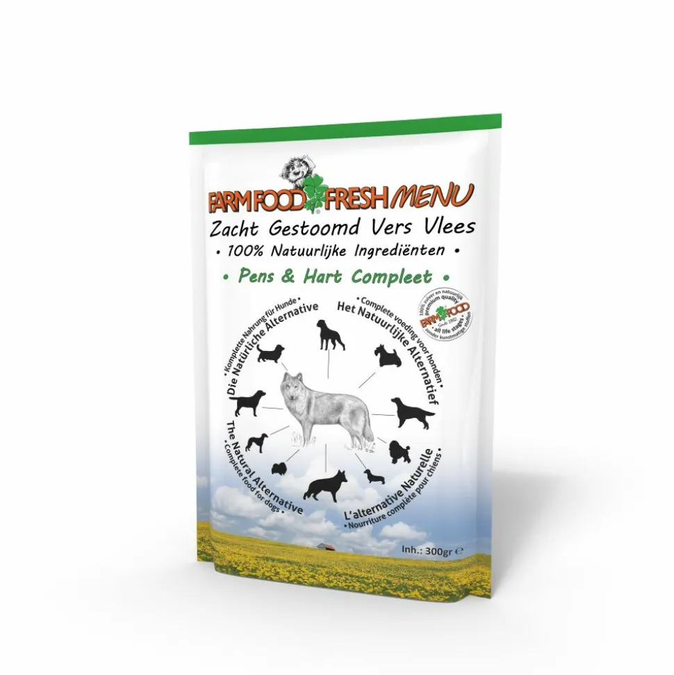 Farm Food Fresh Menu Pens en Hart 300 gr