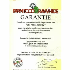 Farm Food Rawhide Dental Bone M