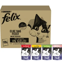 Felix Elke Dag Feest Mix Selectie in Gelei 120 x 85 gr