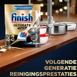 Finish Ultimate Plus Vaatwastabletten Regular 22 stuks