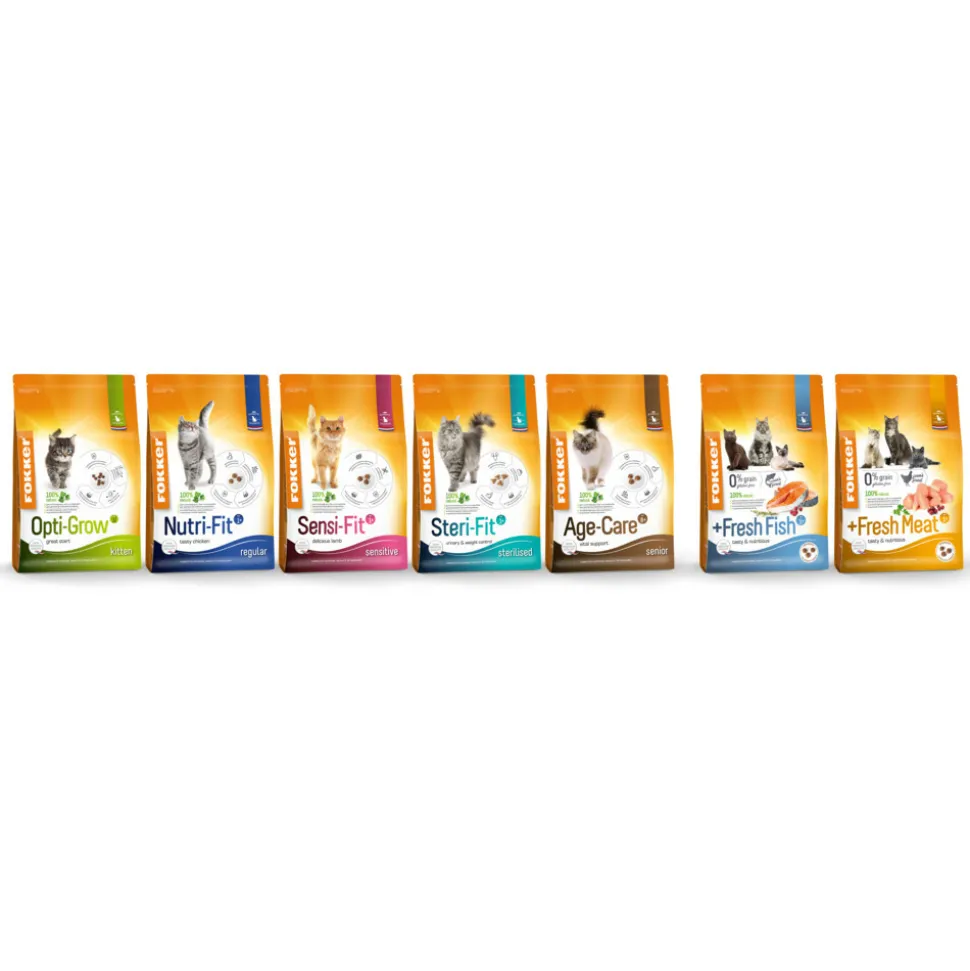 Fokker Age Care Kattenvoer Gevogelte 2,5 kg