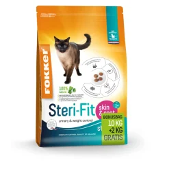 Fokker Cat Steri-Fit Skin & Coat 10 + 2 kg