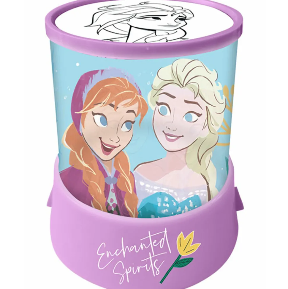 Frozen Led Projector Lamp Roze