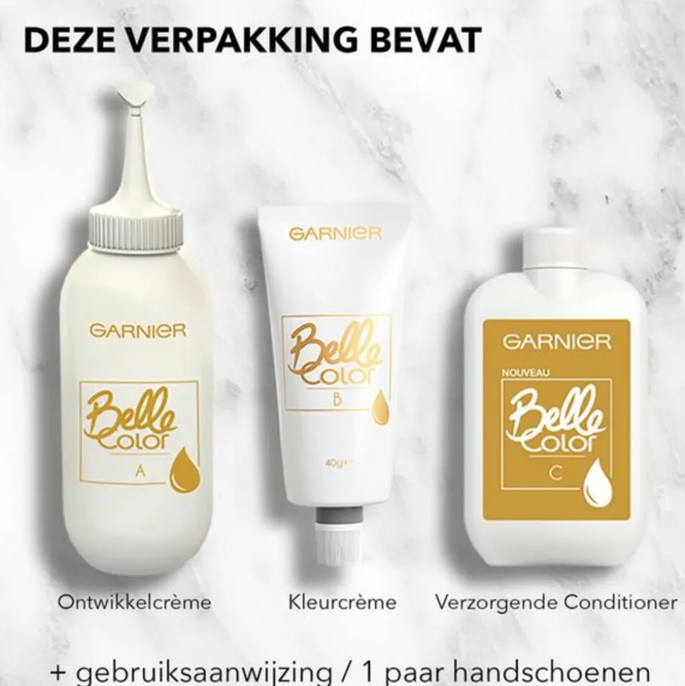Garnier Belle Color Permanente Crèmekleuring 63 Goudblond