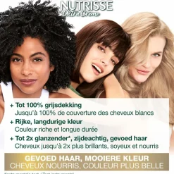 Garnier Nutrisse Ultra Crème Permanente Haarkleuring 4.0 Middenbruin