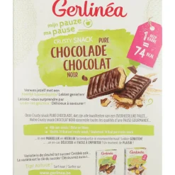 Gerlinea Crusty Snack Pure Chocolade 6 x 102 gr