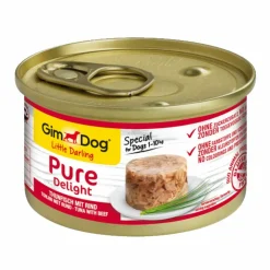 GimDog Little Darling Pure Delight Tonijn - Rund 85 gr