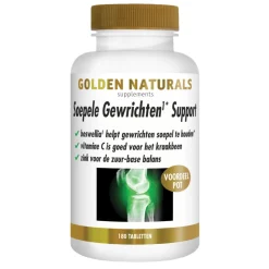 Golden Naturals Soepele Gewrichten & Kraakbeen 180 tabletten