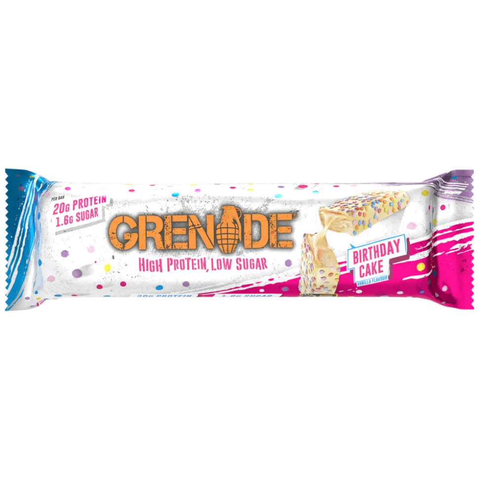 Grenade Protein Bars Birthday Cake 12 x 60 gr