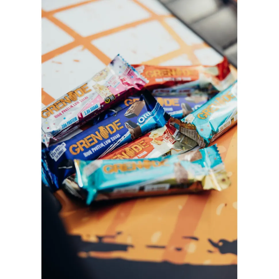 Grenade Protein Bars White Chocolate Salted Peanut 12 x 60 gr