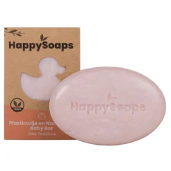 HappySoaps Baby Shampoo en Body Wash Bar Aloë You Vera Much 80 gr