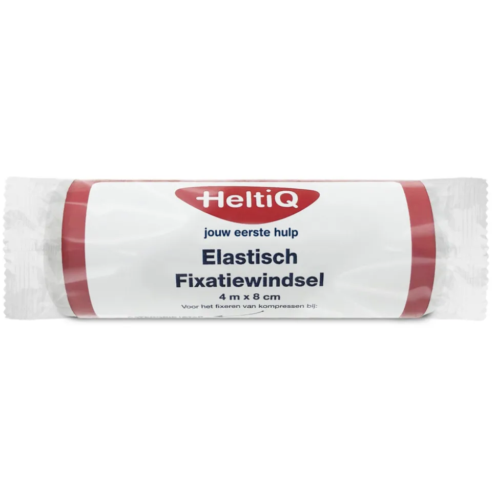 HeltiQ Elastisch Fixatiewindsel 4 m x 8 cm