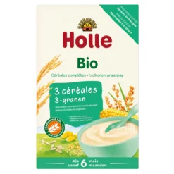 Holle Bio Volkoren Graanpap 3 -Granen 250 gr