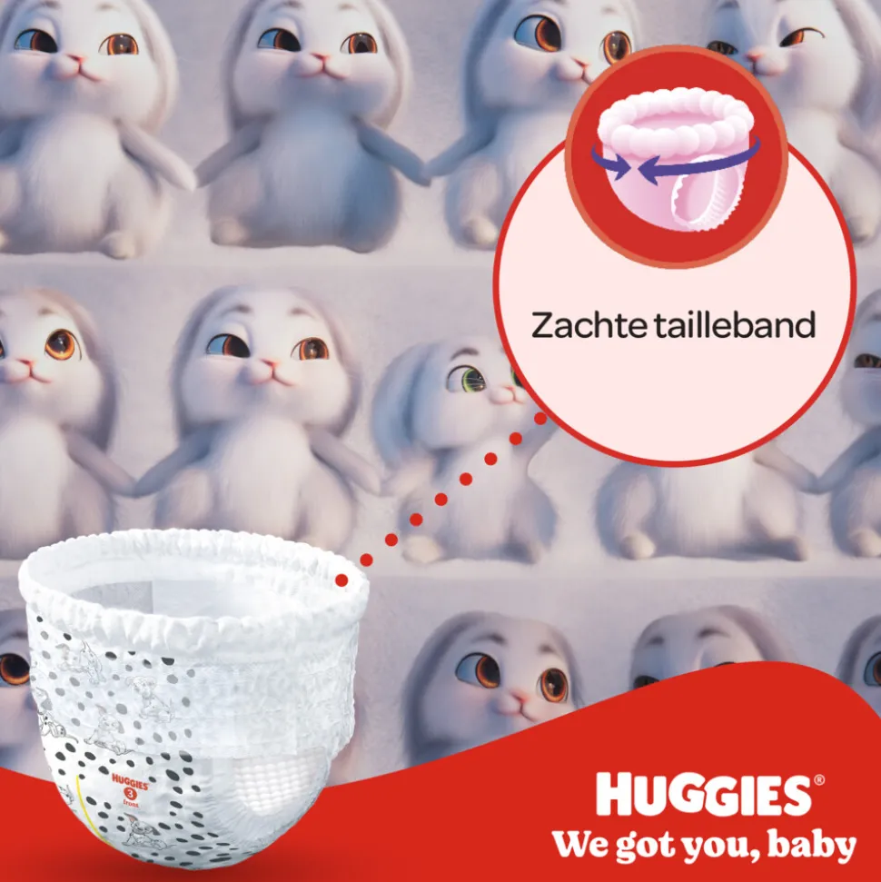 Huggies Little Movers Luierbroekjes Maat 5 (12 - 17 kg) 104 stuks