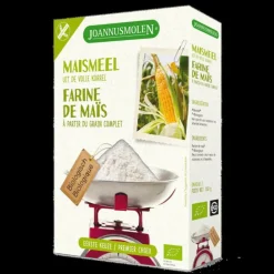 Joannusmolen Maismeel Volkoren Glutenvrij Bio 350 gr