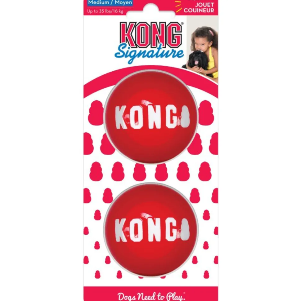 Kong Signature Balls M 2 stuks