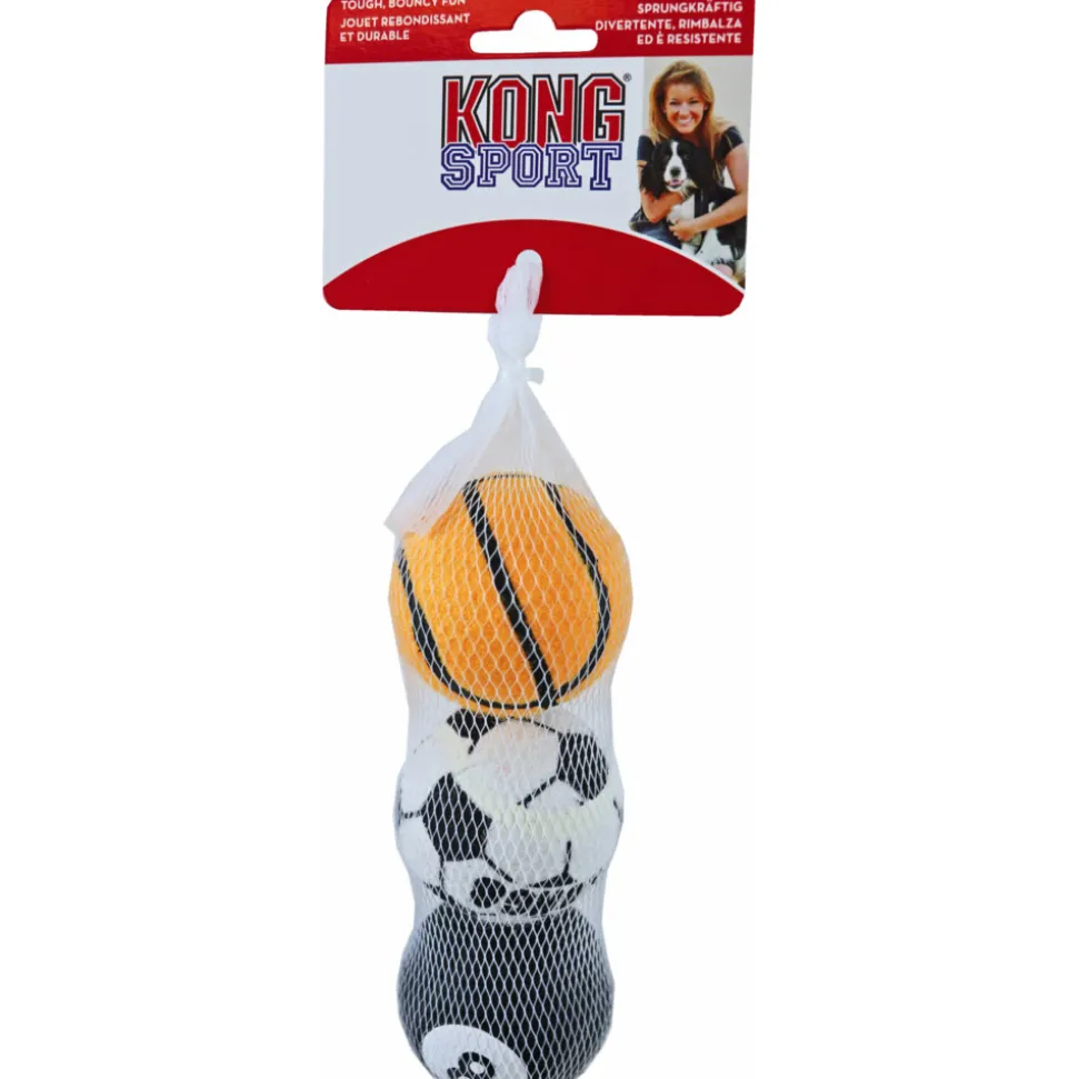 Kong Sportballen M 3 stuks
