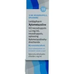 Leidapharm Xylometazoline HCl 1 mg/ml Neusdruppels 10 ml