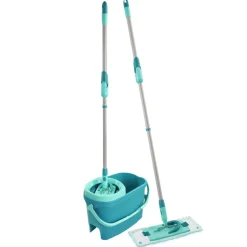 Leifheit Clean Twist Vloerwisser Dweil Set Compleet M Klittenband Ergo 33 cm