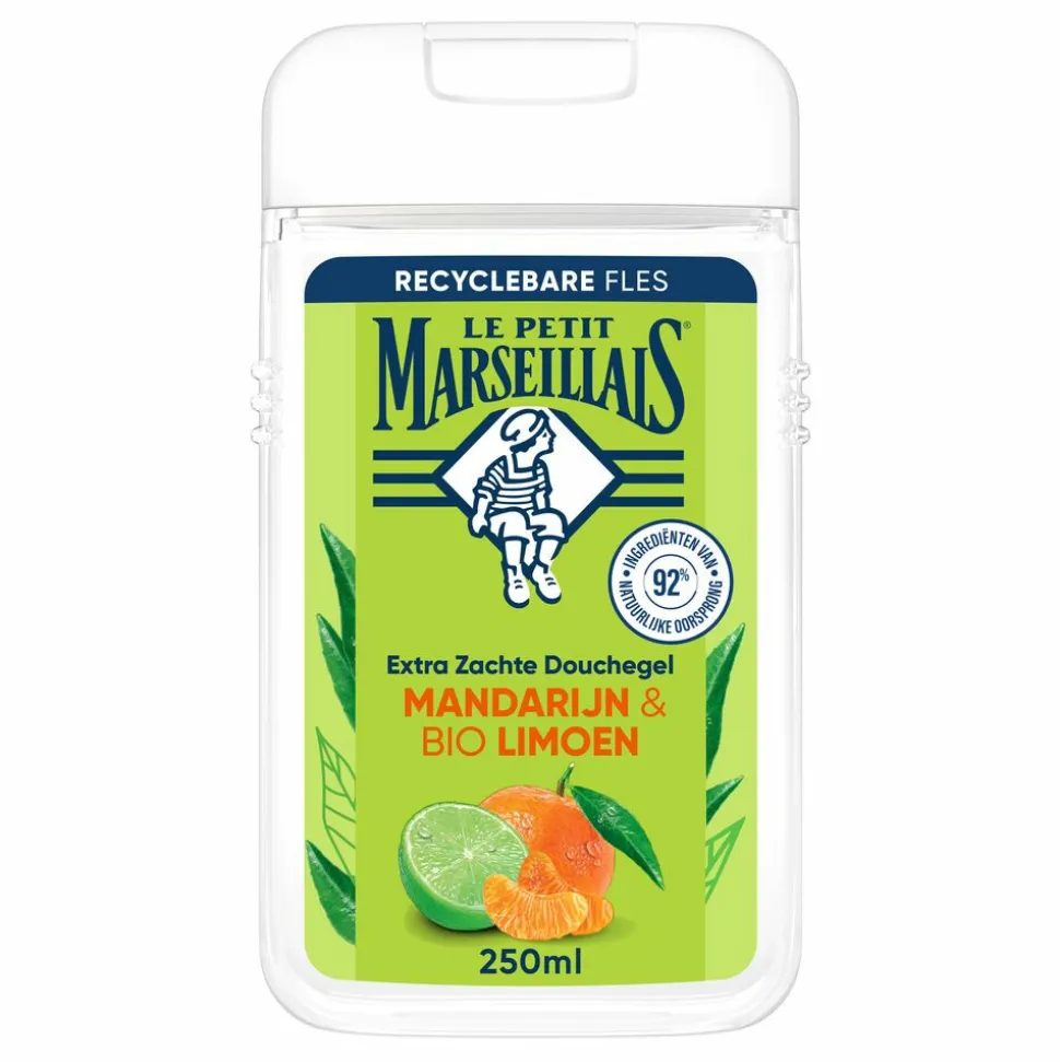 Le Petit Marseillais Douchegel Mandarijn & BIO Limoen 250 ml