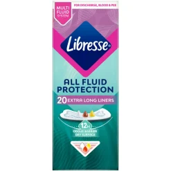 Libresse Inlegkruisjes Extra Protection Extra Long 20 stuks