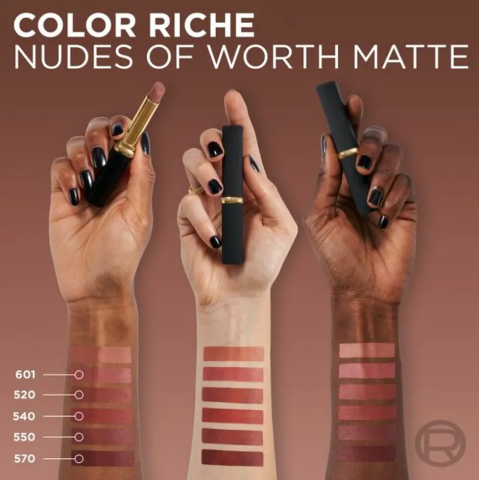 L'Oréal Color Riche Intense Volume Matte Nudes of Worth Lippenstift 540 Unstoppable 1,8 gr