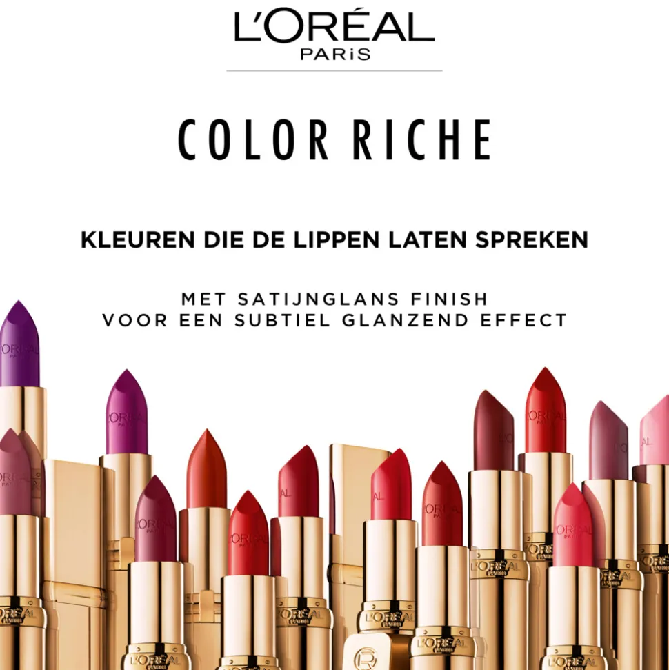 L'Oréal Color Riche Satin Lippenstift 110 Made in Paris