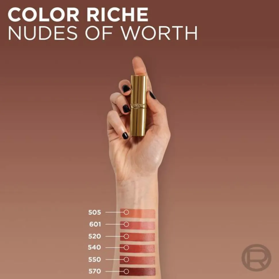 L'Oréal Color Riche Satin Nude Lippenstift 520 Defiant 4,54 gr