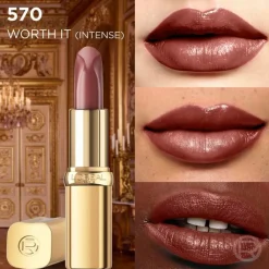 L'Oréal Color Riche Satin Nude Lippenstift 570 Worth It Intense 4,54 gr