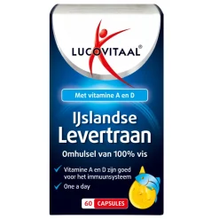 Lucovitaal IJslandse Levertraan 60 capsules