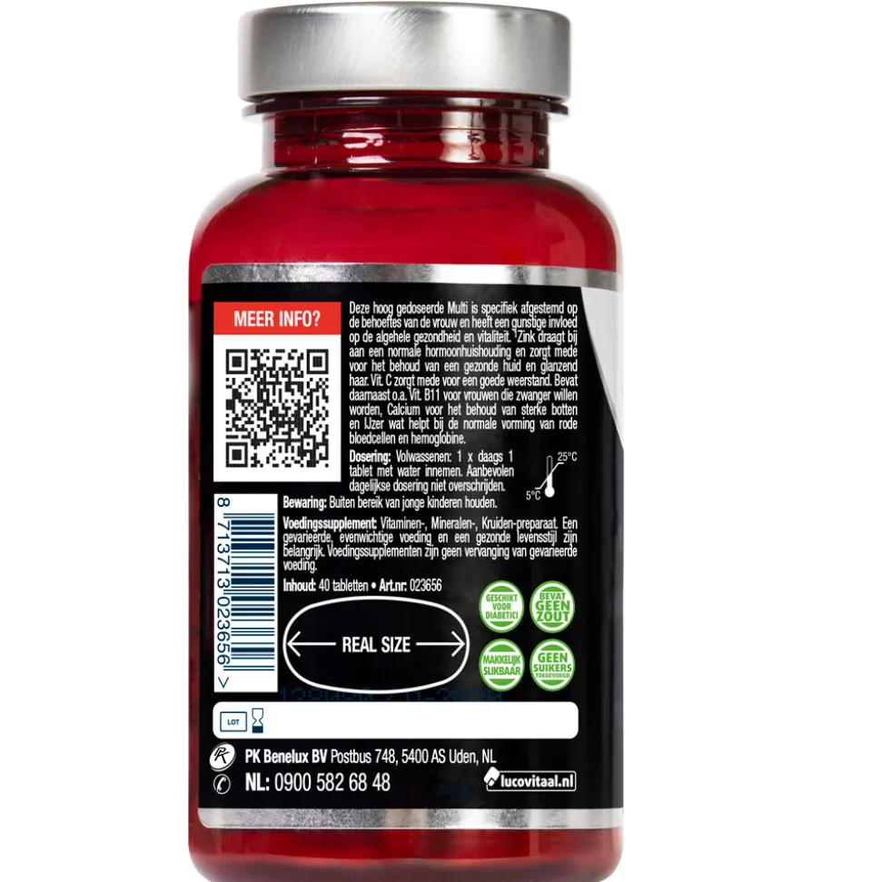 Lucovitaal Multi + Compleet Vrouw 40 tabletten