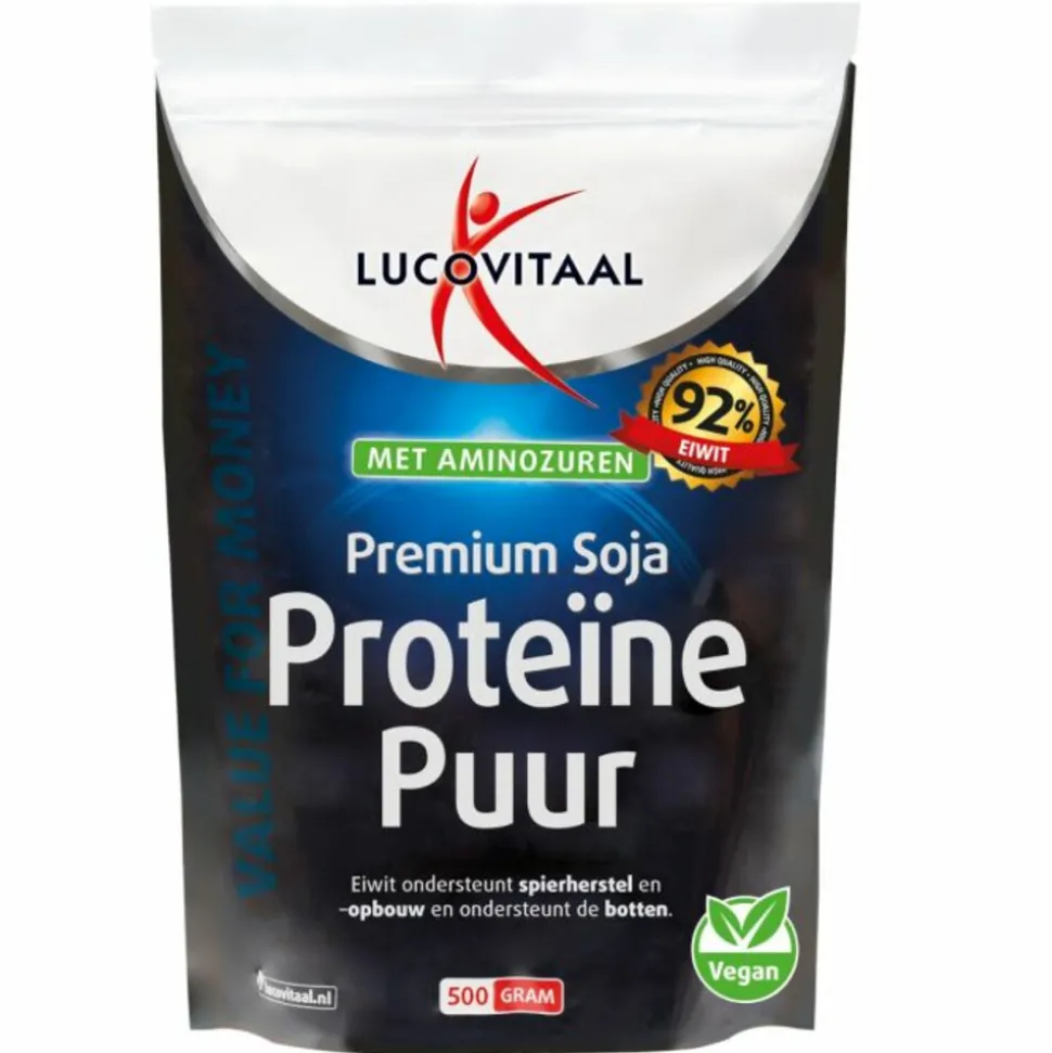 Lucovitaal Premium Soja Proteïne Puur 500 gr