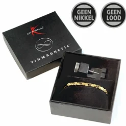 Lucovitaal Yinmagnetic Magneet Armband Goud