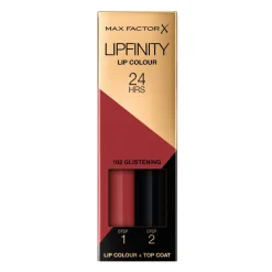 Max Factor Lipfinity Liquid Lipstick Glistening 102 2.30 ml