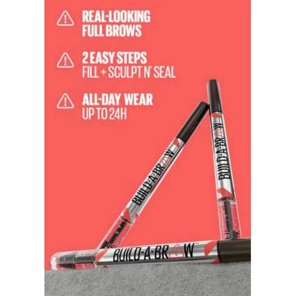Maybelline Build-A-Brow Wenkbrauwpotlood en Gel 257 Medium Brown