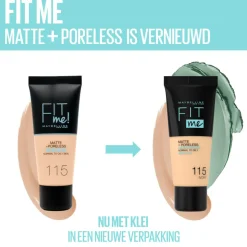 Maybelline Fit Me Matte + Poreless Foundation 380 Rich Espresso