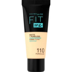 Maybelline Fit Me Matte + Poreless Foundation 110 Porcelain