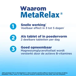 Metagenics MetaRelax Zakjes 20 sachets