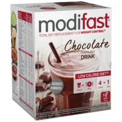 Modifast Intensive Milkshake Chocolade 8 x 55 gr