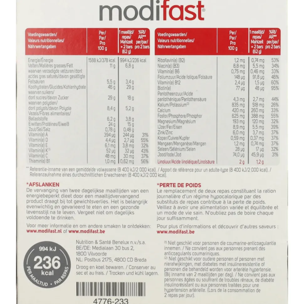 Modifast Repen Karamel 186 gr