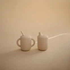 Mushie Drinkbeker met Rietje Shifting Sand