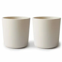 Mushie Drinkbeker Set Ivory 2 stuks
