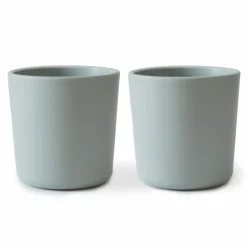 Mushie Drinkbeker Set Sage 2 stuks