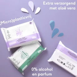 Naif Baby & Kids Lotion Billendoekjes Plasticvrij 24x54 = 1296 stuks