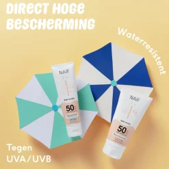 Naif Baby & Kids Minerale Zonnebrandcréme 0% Parfum SPF 50 100 ml