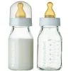 Natursutten Glazen Drinkflessen 110 ml 2 stuks