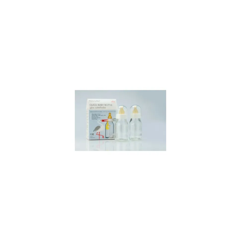 Natursutten Glazen Drinkflessen 110 ml 2 stuks