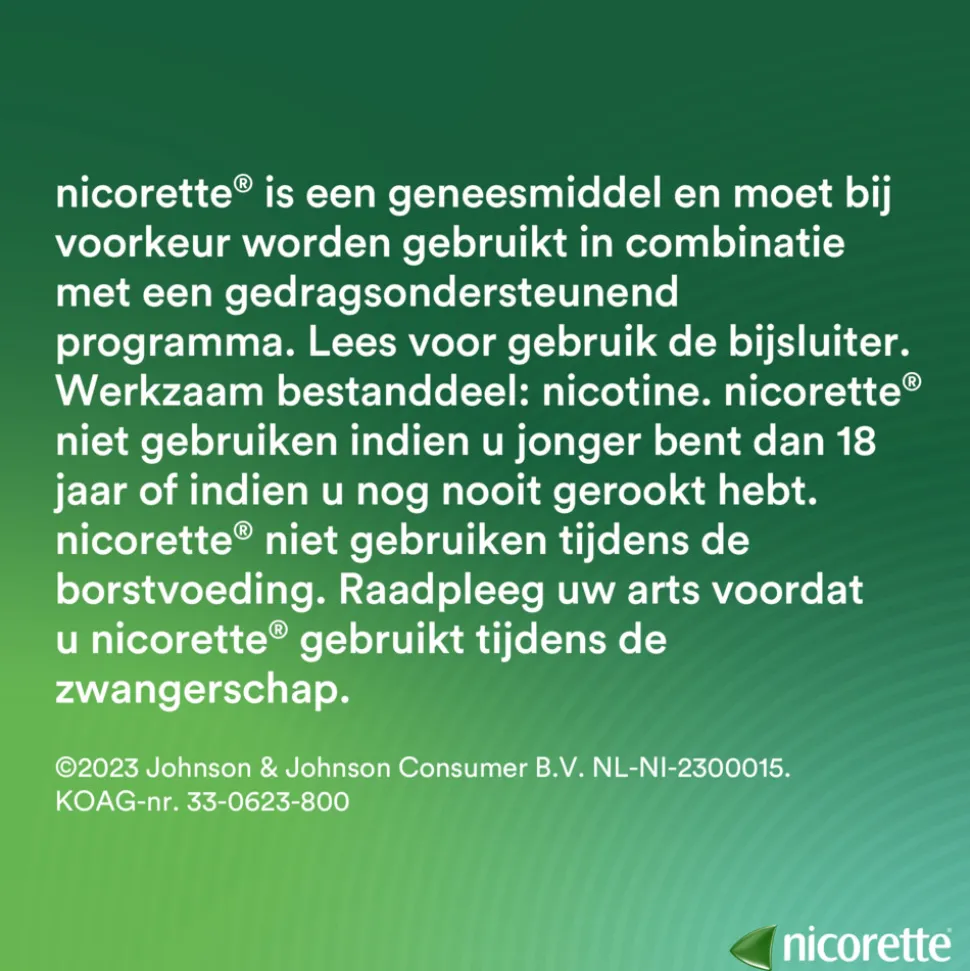 Nicorette Invisi 25 mg Nicotine Pleister 14 stuks