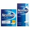 Nicotinell Combinatie therapie: Pleister 14 mg 7 st + Zuigtablet Mint 2 mg 96 st Pakket